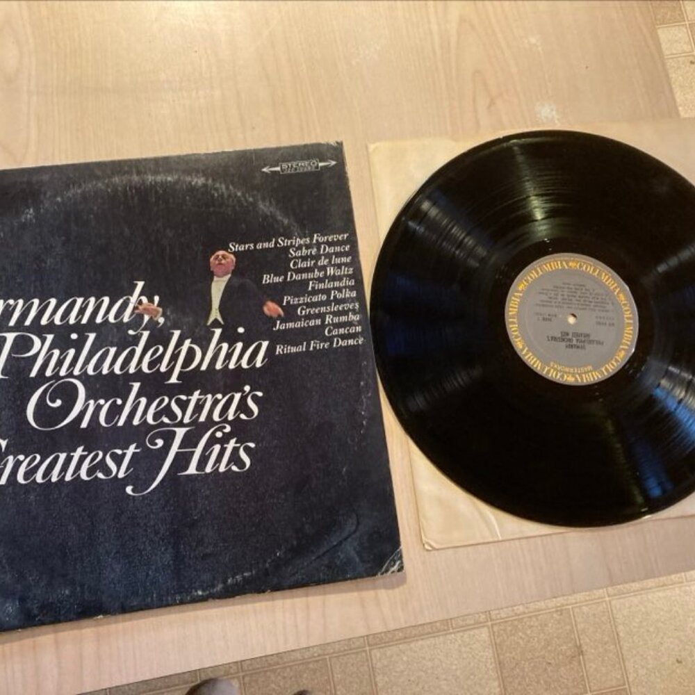 Ormandy, Philadelphia Orchestra's Greatest Hits LP Columbia Masterworks MS6934